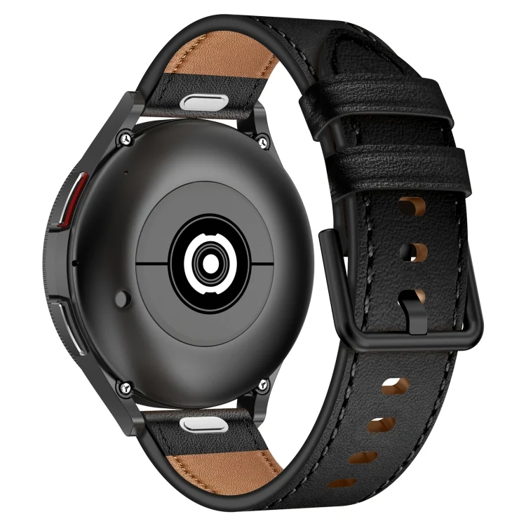 SYA002588903A_1.webp 22mm SX Connector Metal Button Switch Leather Watch Band - Image 4
