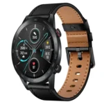 For Honor Magic 22mm SX Connector Metal Button Switch Leather Watch Band