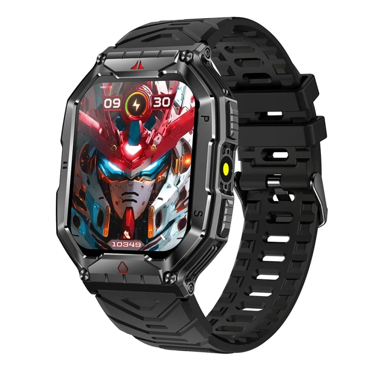 KR82 2.1 inch Color Screen Smart Watch, Support Bluetooth Call / Health Monitoring