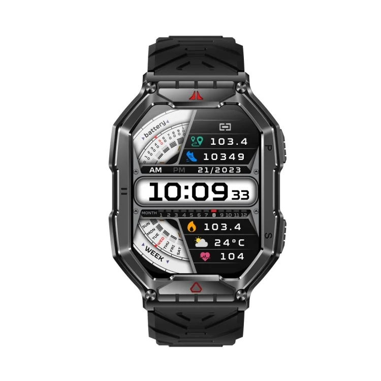 SYA002591701A_2.webp KR82 2.1 inch Color Screen Smart Watch, Support Bluetooth Call / Health Monitoring - Image 9