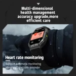 KR82 2.1 inch Color Screen Smart Watch, Support Bluetooth Call / Health Monitoring - Image 4
