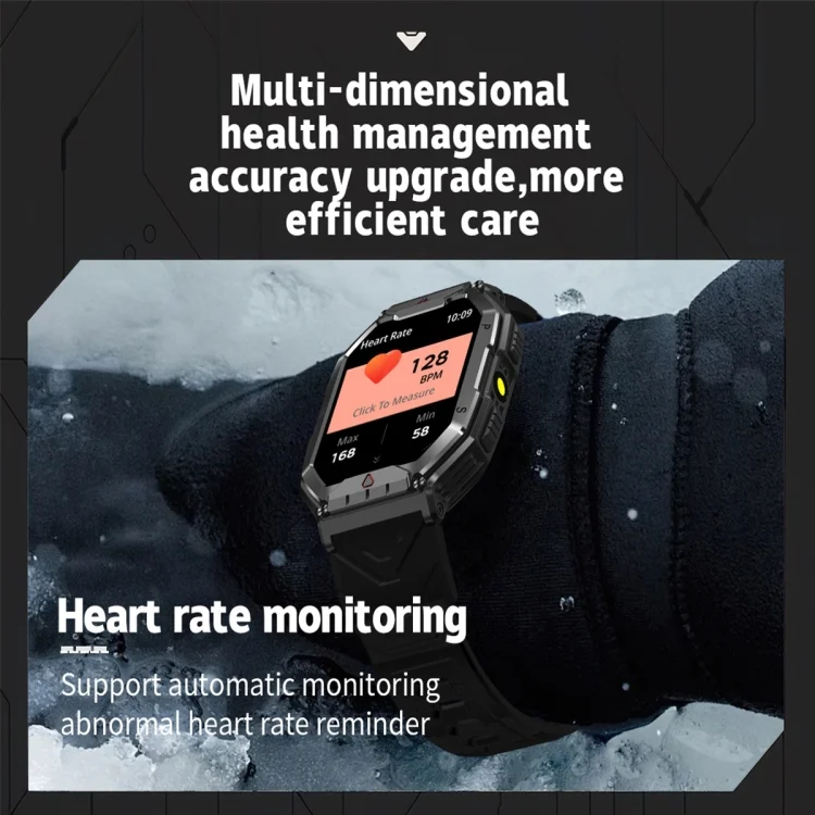SYA0025917_B3.webp KR82 2.1 inch Color Screen Smart Watch, Support Bluetooth Call / Health Monitoring - Image 4