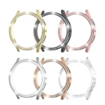 For Samsung Galaxy Watch 7 40mm Single Diamond Hollow PC Watch Protective Case - Image 2