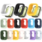 For Huawei Watch Fit3 Solid Color Silicone Watch Protective Case - Image 2
