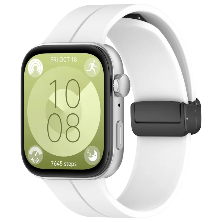 Magnetic Folding Buckle Silicone Watch Band