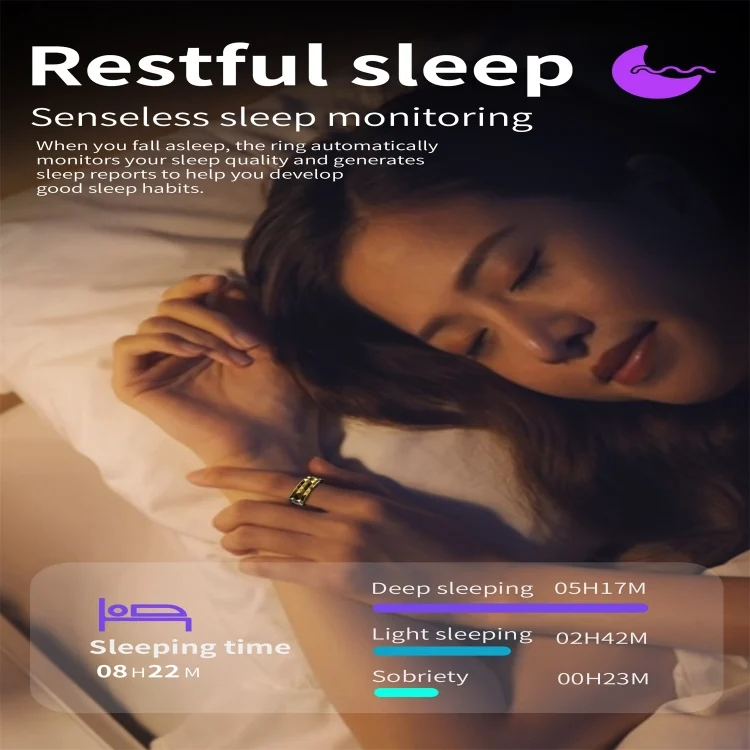 SYA0026084_B4.webp R12M SIZE 22 Smart Ring, Support Health Monitoring / Multiple Exercise Modes - Image 5