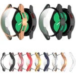 Full Coverage TPU Electroplated Watch Protective Case - Image 2