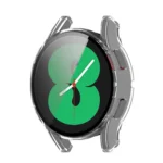 For Samsung Galaxy Watch FE 40mm PC + Tempered Glass Film Integrated Watch Protective Case - Image 8