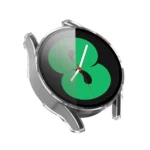 For Samsung Galaxy Watch FE 40mm PC + Tempered Glass Film Integrated Watch Protective Case - Image 9