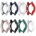 For Samsung Galaxy Watch FE 40mm PC + Tempered Glass Film Integrated Watch Protective Case - Image 4