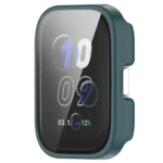 For Amazfit bip5 Unity PC + Tempered Glass Film Integrated Watch Protective Case