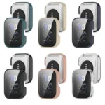 For Amazfit bip5 Unity PC + Tempered Glass Film Integrated Watch Protective Case - Image 5