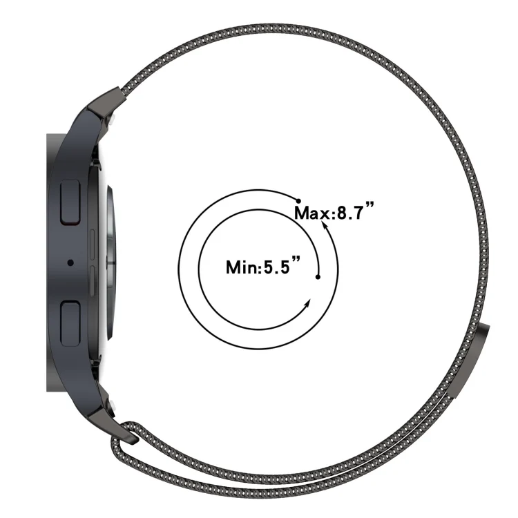 SYA0026161_B4.webp Milan Magnetic Quick Release Stainless Steel Watch Band - Image 5