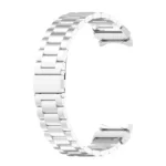 Three Bead Stainless Steel Metal Watch Strap - Image 9