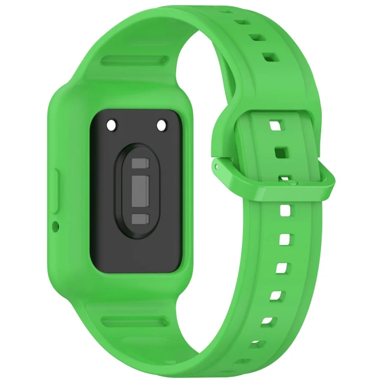 SYA002617501A_1.webp For Samsung Galaxy Fit3 Two Color Frame Integrated Silicone Watch Band - Image 6