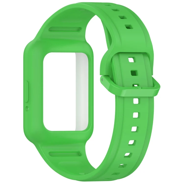 SYA002617501A_2.webp For Samsung Galaxy Fit3 Two Color Frame Integrated Silicone Watch Band - Image 7