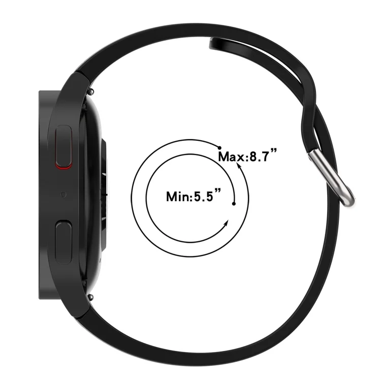 SYA0026176_B4.webp Two Color Stripe Silicone Watch Band - Image 5