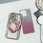 Rotation MagSafe Holder Gradient Glitter TPU Phone Case, For Xiaomi Poco F5 5G, For Xiaomi Redmi Note 12 Turbo 5G, For Xiaomi Poco F5 Pro 5G - Image 3