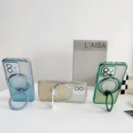 Rotation MagSafe Holder Gradient Glitter TPU Phone Case, For Xiaomi Poco F5 5G, For Xiaomi Redmi Note 12 Turbo 5G, For Xiaomi Poco F5 Pro 5G - Image 6
