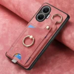 Retro Skin-feel Ring Card Bag Phone Case with Hang Loop, For Redmi Turbo 4 Pro, For Redmi Turbo 4, For Xiaomi Poco X7 Pro - Image 6