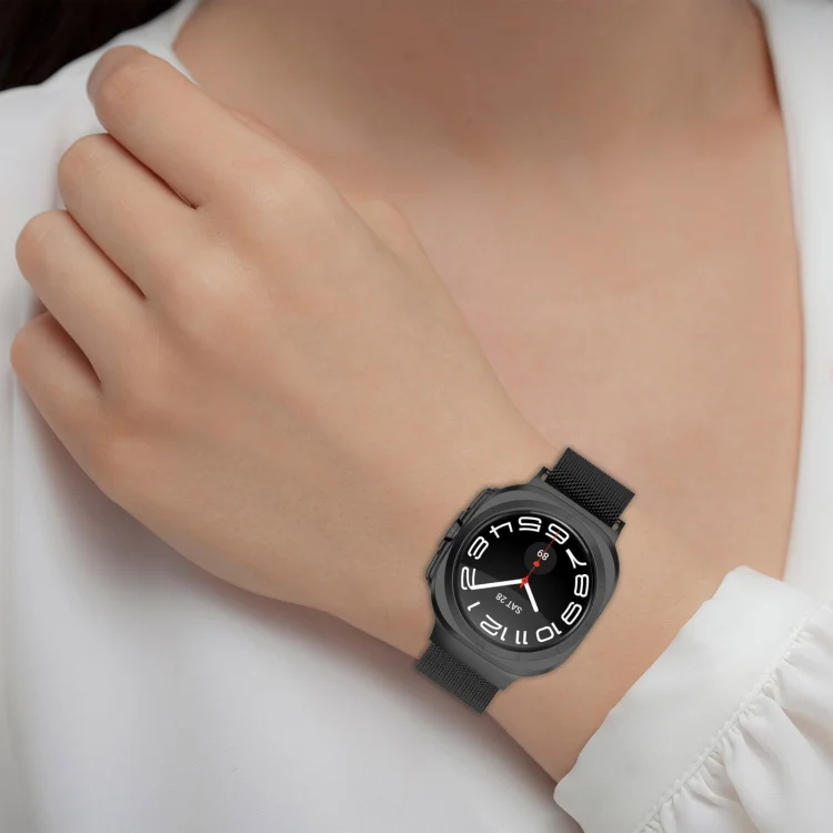 SYA0026227_B3.webp For Samsung Galaxy Watch Ultra 47mm Milan Magnetic Metal Steel Watch Band - Image 4