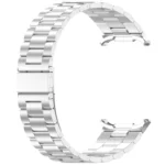For Samsung Galaxy Watch Ultra 47mm Three Beads Stainless Steel Metal Watch Band - Image 7