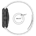 For Samsung Galaxy Watch Ultra 47mm Three Beads Stainless Steel Metal Watch Band - Image 4