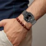 For Samsung Galaxy Watch Ultra 47mm Three Beads Stainless Steel Metal Watch Band - Image 5