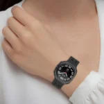 For Samsung Galaxy Watch Ultra 47mm Ocean Hole Dual Buckle Silicone Watch Band - Image 6