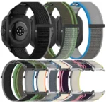 For Samsung Galaxy Watch Ultra 47mm Hook and Loop Fastener Loop Nylon Watch Band - Image 3