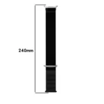 For Samsung Galaxy Watch Ultra 47mm Loop Nylon Hook and Loop Fastener Watch Band - Image 4