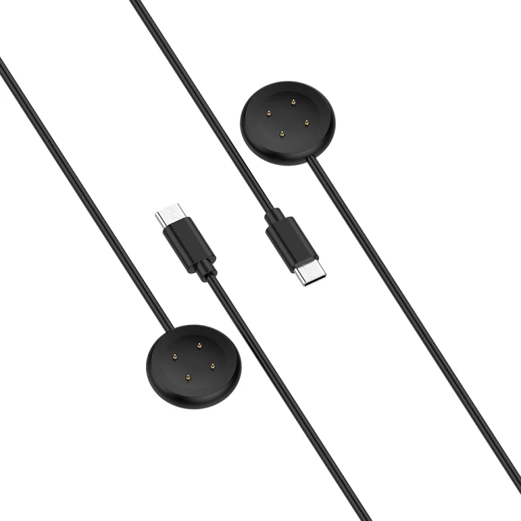 For Fitbit Ace LTE USB-C / Type-C Interface Smart Watch Magnetic Charging Cable