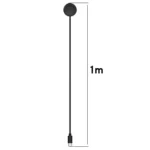 For Fitbit Ace LTE USB-C / Type-C Interface Smart Watch Magnetic Charging Cable - Image 2