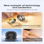 R06 SIZE 9 Smart Ring, Support Heart Rate / Blood Oxygen / Sleep Monitoring / Multiple Sports Modes - Image 3