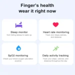 R06 SIZE 9 Smart Ring, Support Heart Rate / Blood Oxygen / Sleep Monitoring / Multiple Sports Modes - Image 4