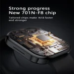 N18 2.01 inch Color Screen Smart Watch,Support Bluetooth Call / Health Monitoring - Image 3