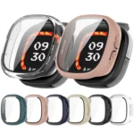 For Fitbit Ace LTE  PC + Tempered Glass Film Integrated Watch Protective Case - Image 2