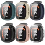 For Fitbit Ace LTE  PC + Tempered Glass Film Integrated Watch Protective Case - Image 4