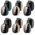 For Fitbit Ace LTE  PC + Tempered Glass Film Integrated Watch Protective Case - Image 6