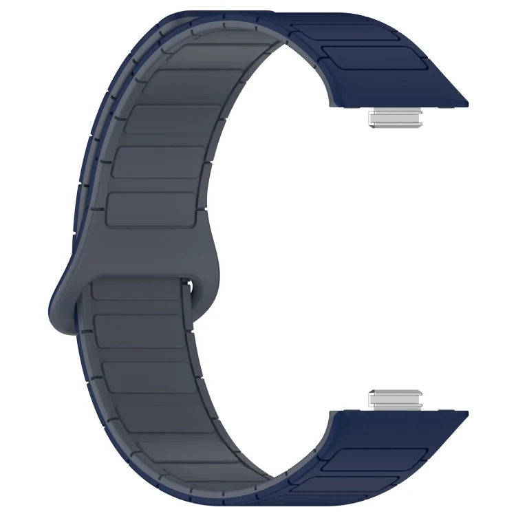 SYA002628501A_3.webp For Huawei Watch Fit3 Color Buckle Two Color Magnetic Silicone Watch Band - Image 9