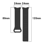 For Huawei Watch Fit3 Color Buckle Two Color Magnetic Silicone Watch Band - Image 4