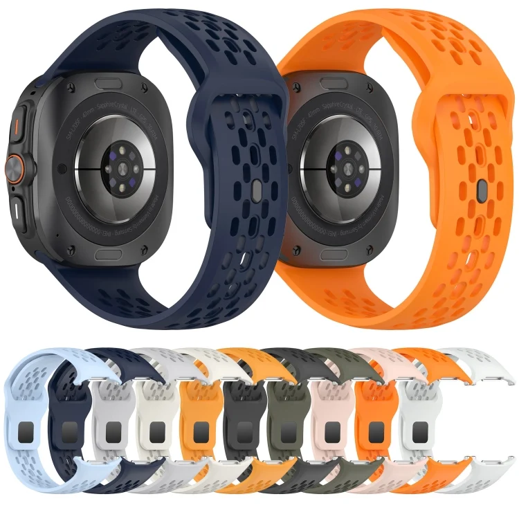 SYA0026297_B2.webp Reverse Buckle Silicone Breathable Watch Band - Image 3