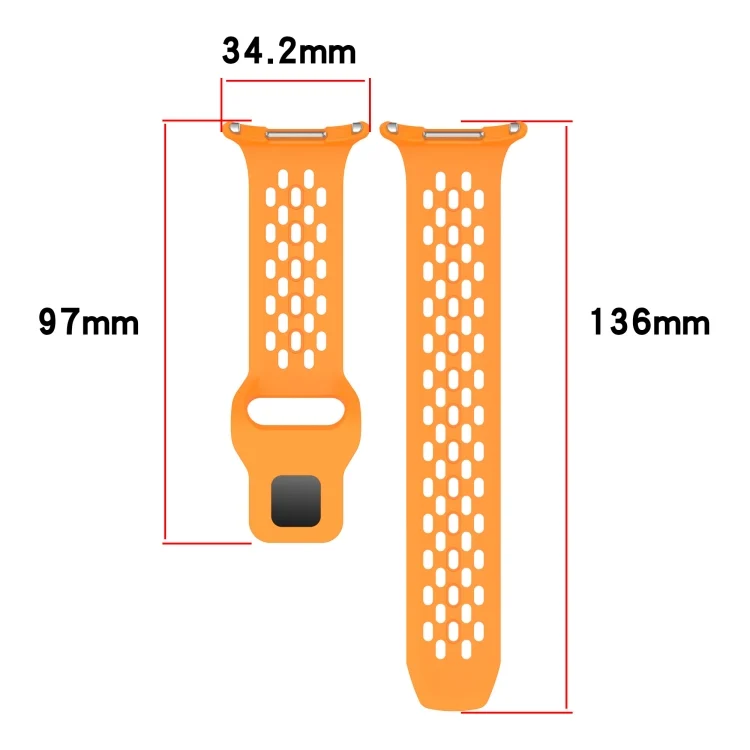 SYA0026297_B4.webp Reverse Buckle Silicone Breathable Watch Band - Image 5