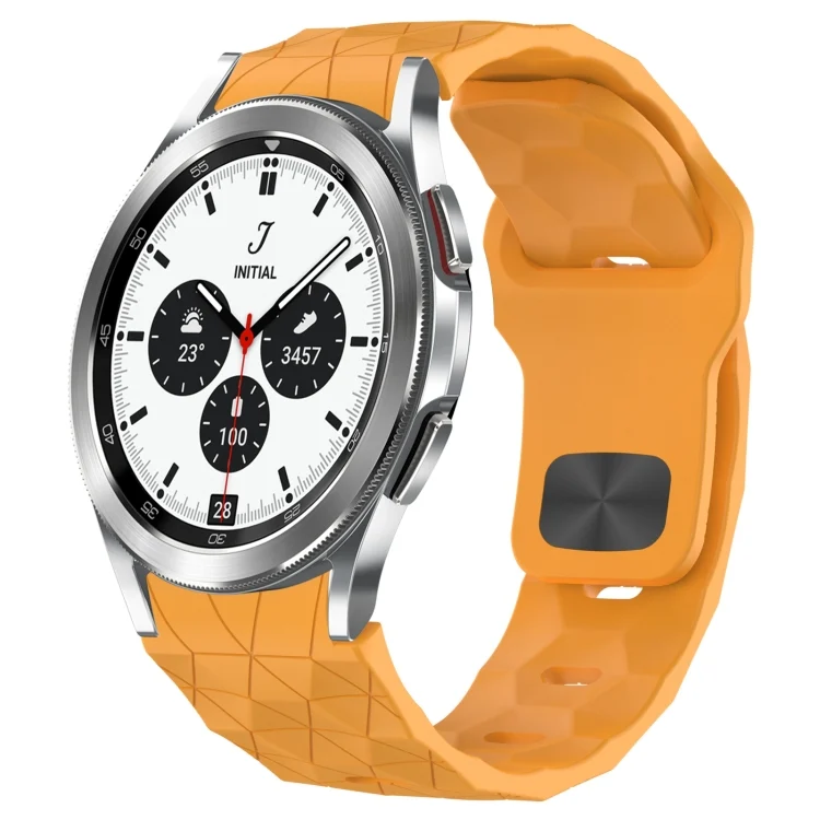 Football Texture Reverse Buckle Silicone Watch Band