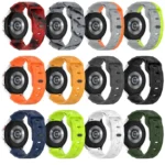Football Texture Reverse Buckle Silicone Watch Band - Image 3