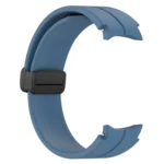 Magnetic Folding Black Buckle Silicone Watch Band - Image 9