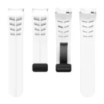 Richard Magnetic Folding Black Buckle Silicone Watch Band - Image 7
