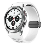 Richard Magnetic Folding Black Buckle Silicone Watch Band