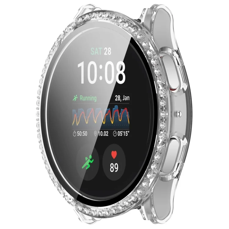 SYA002633802A_1.webp Single Row Diamond PC + Tempered Film Integrated Watch Protective Case - Image 6