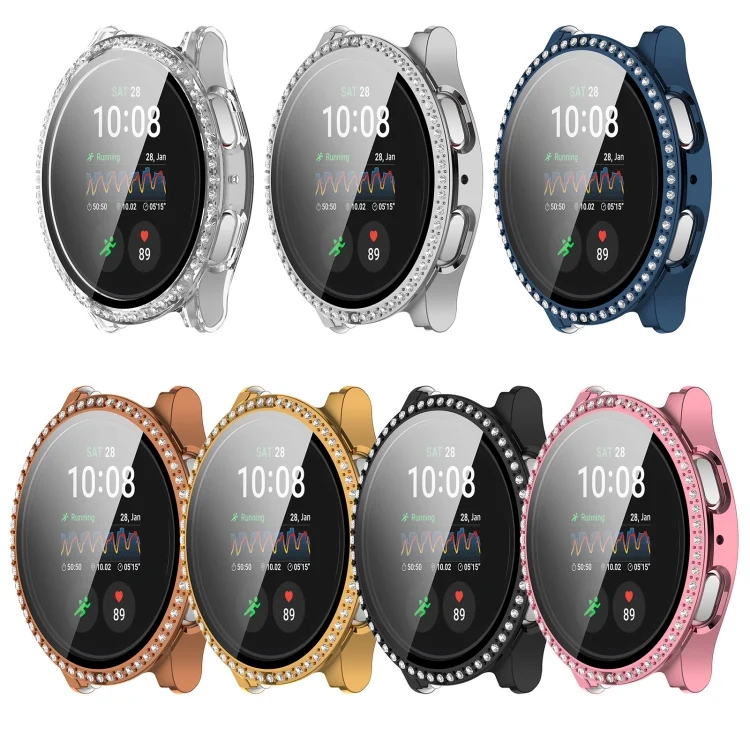 SYA0026338_B2.webp Single Row Diamond PC + Tempered Film Integrated Watch Protective Case - Image 3